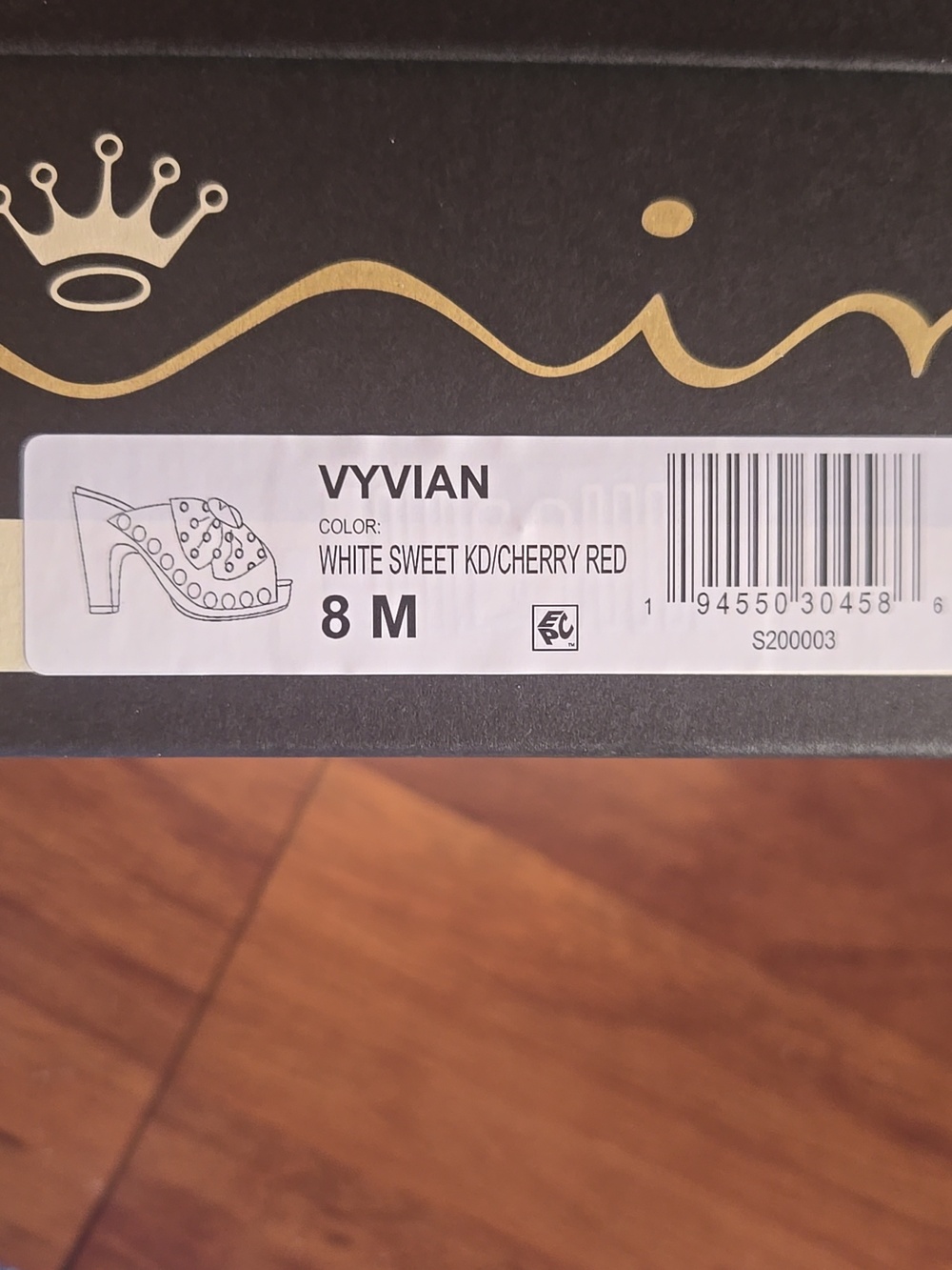 Retro Style White Bow Mules with Pink Insole Sz 8 - Picture 6 of 6